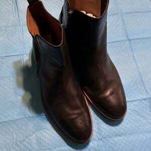 Johnson & Murphy Conrad Double Zipper Boots Size 12D